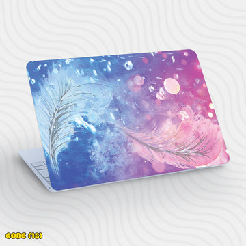Watercolor Feathers (01) - Laptop Skin