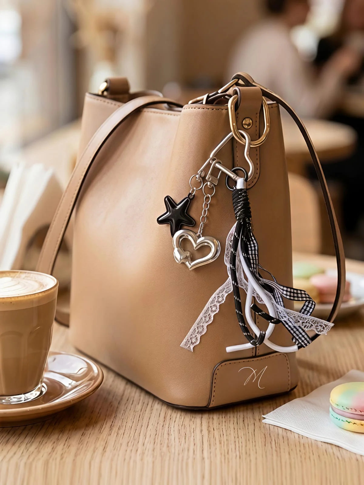 Star & Heart - Bag Charm