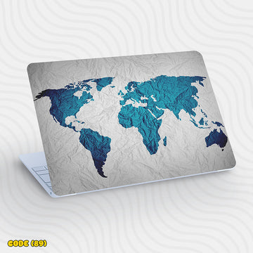 World Map - Laptop Skin