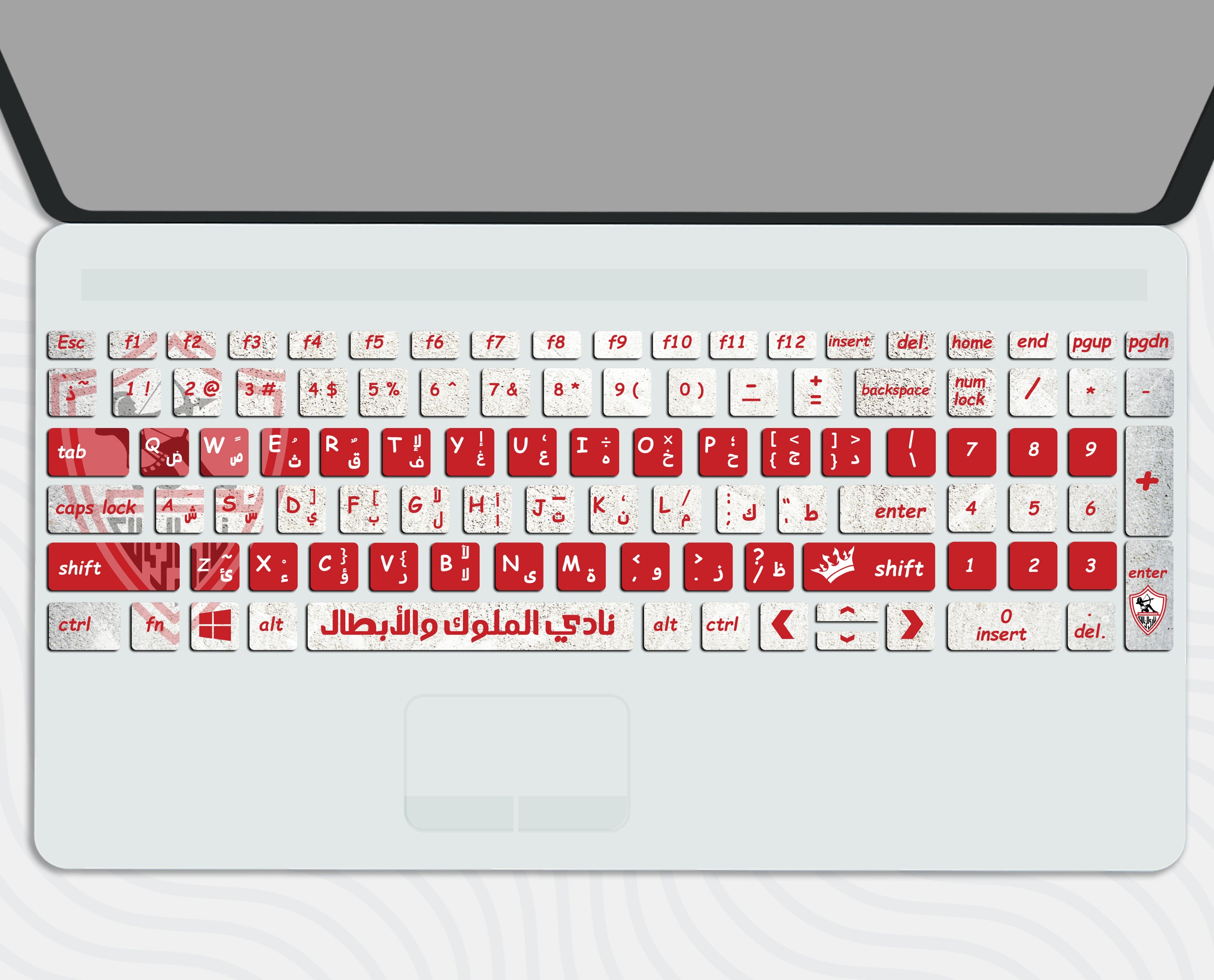 Zamalek SC - Keyboard Sticker