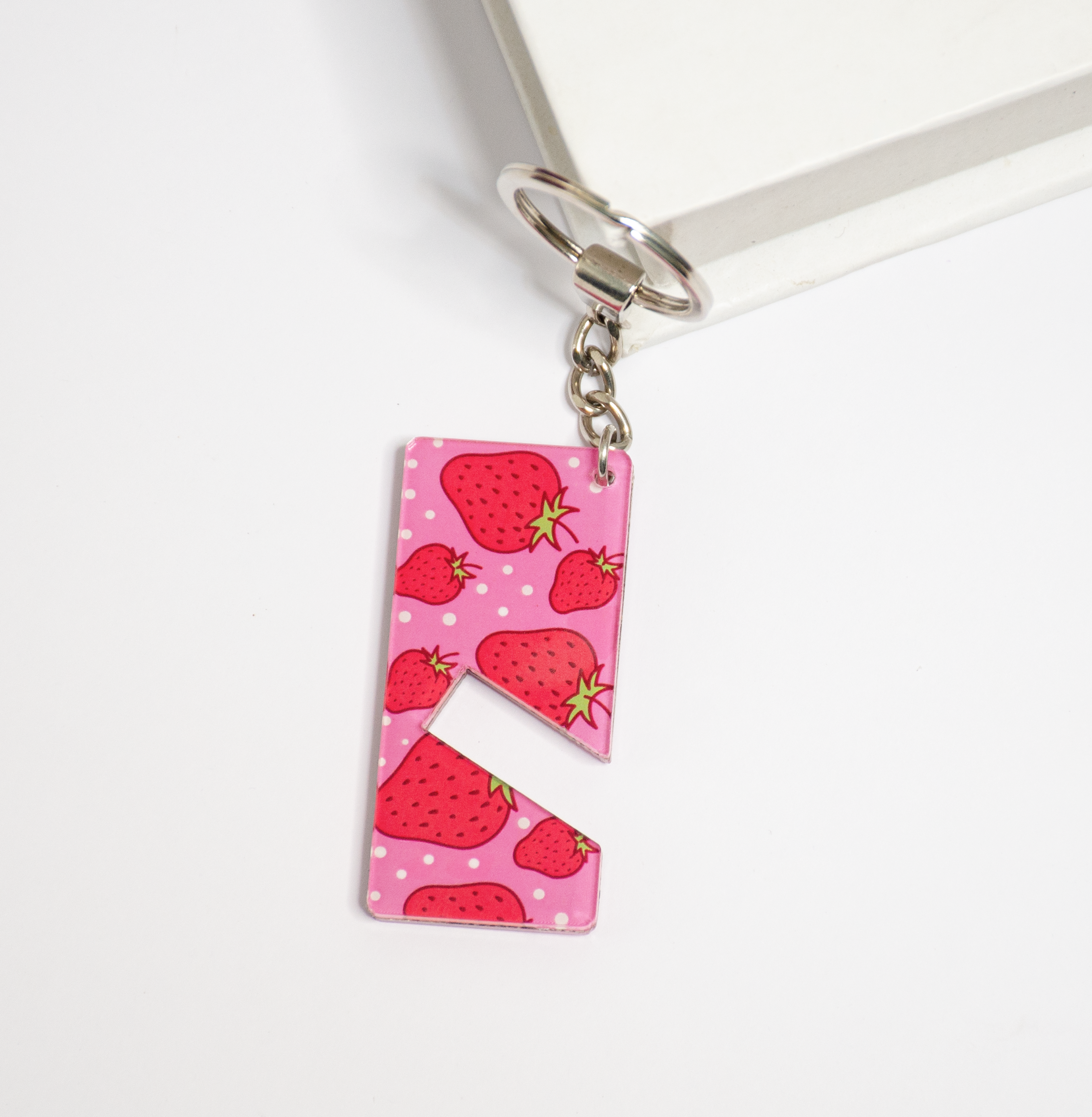 Strawberry - Acrylic Keychain