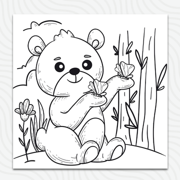 Bear Sheet (50x50)
