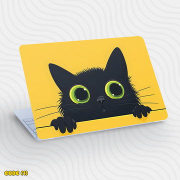 Black Cat - Laptop Skin