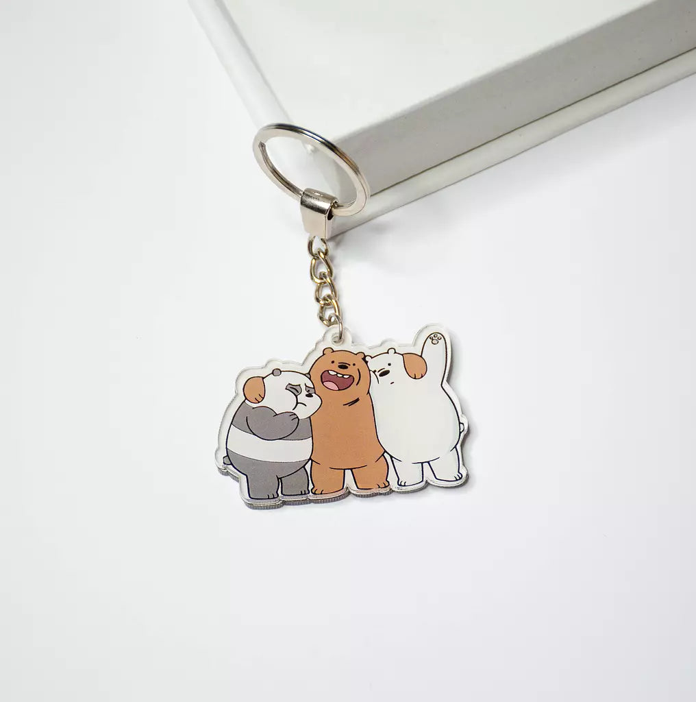 Bare Bears - Acrylic Keychain