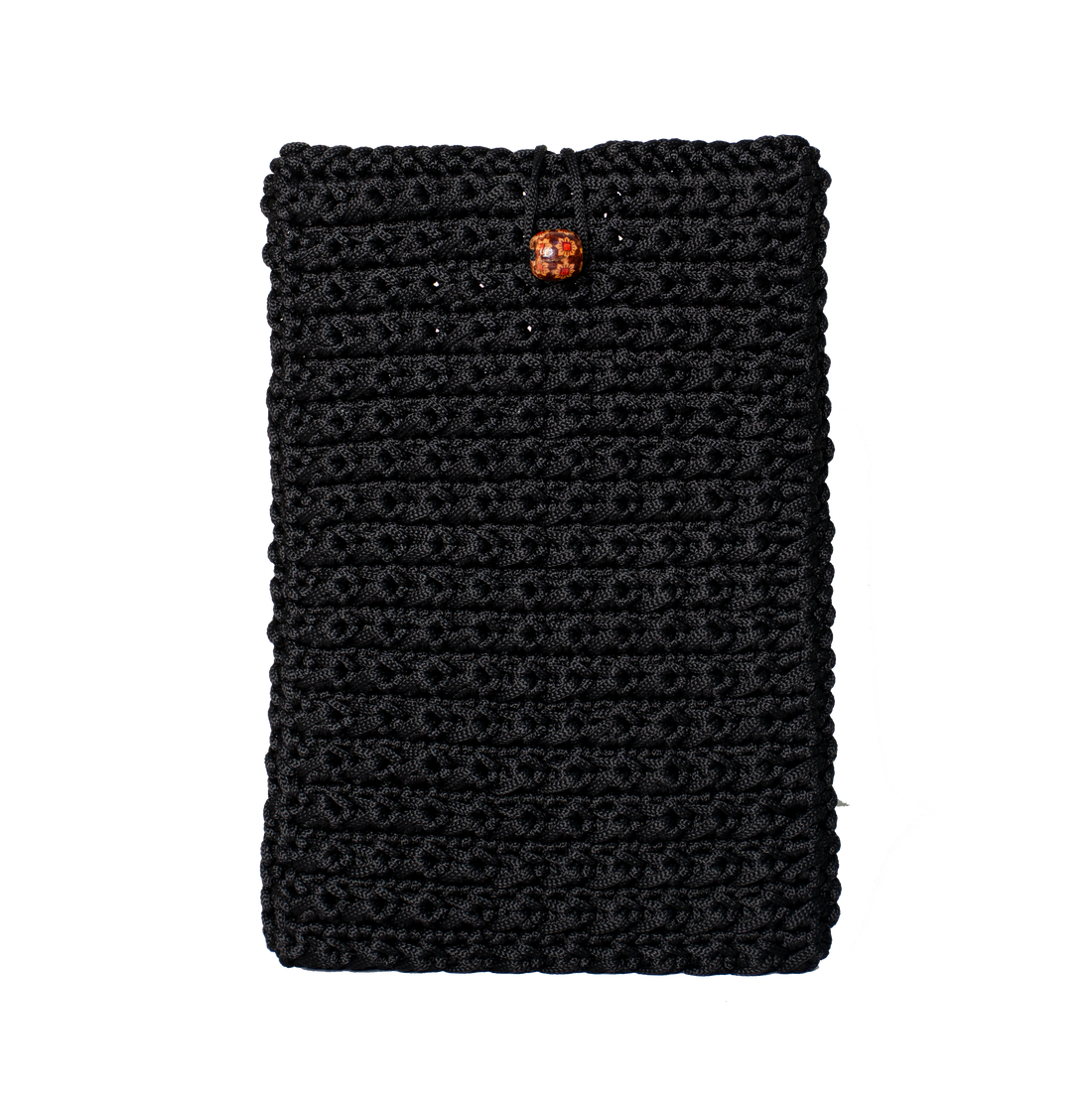 Black Crochet Tablet Case