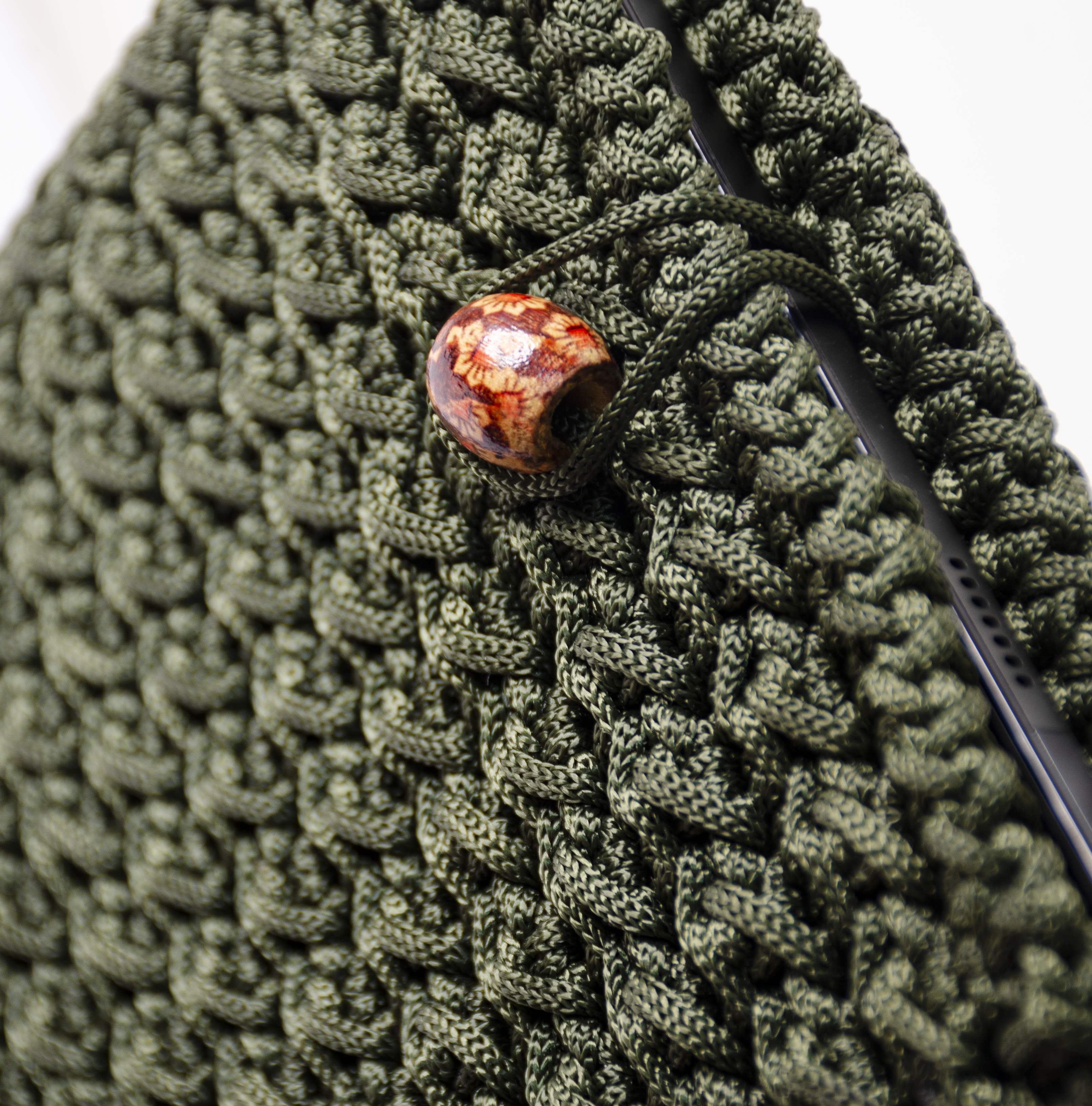 Olive Crochet Tables Case