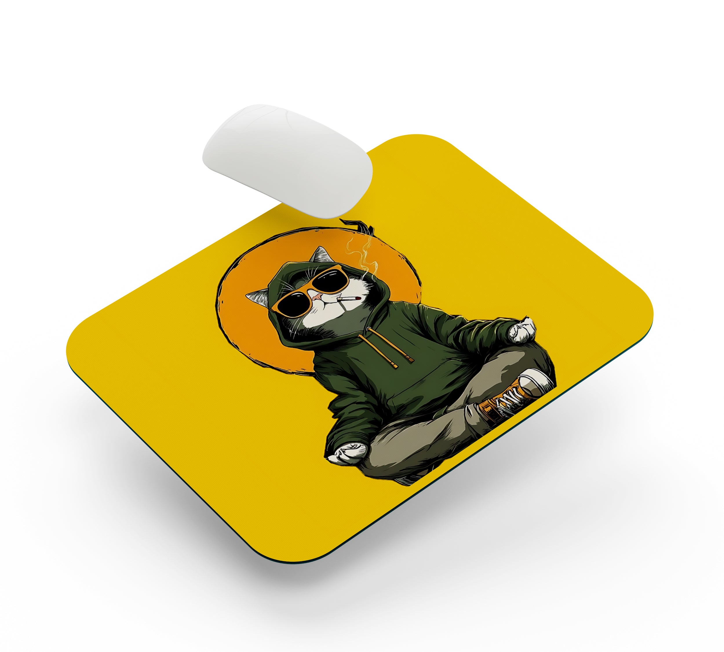 Cool Cat - Mouse Pad