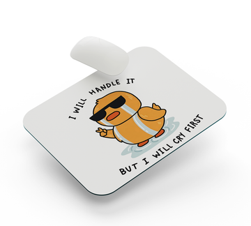 Crying Duck - Mouse Pad