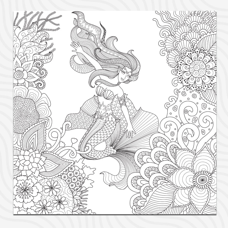 Mermaid Roll (100x70)