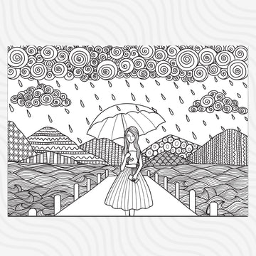 Rainy Weather Roll (100x70)