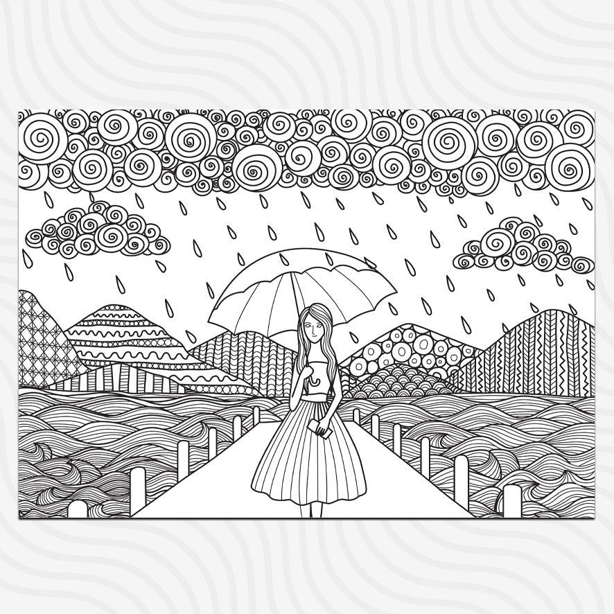 Rainy Weather Roll (100x70)