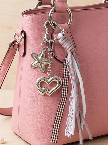 Star & Heart - Bag Charm