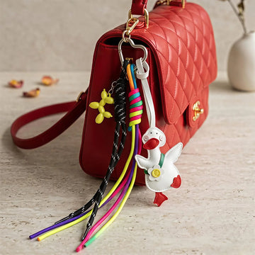 White Cute Duck - Bag charm