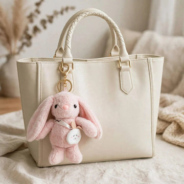 Pink Cute Bunny - Bag Charm