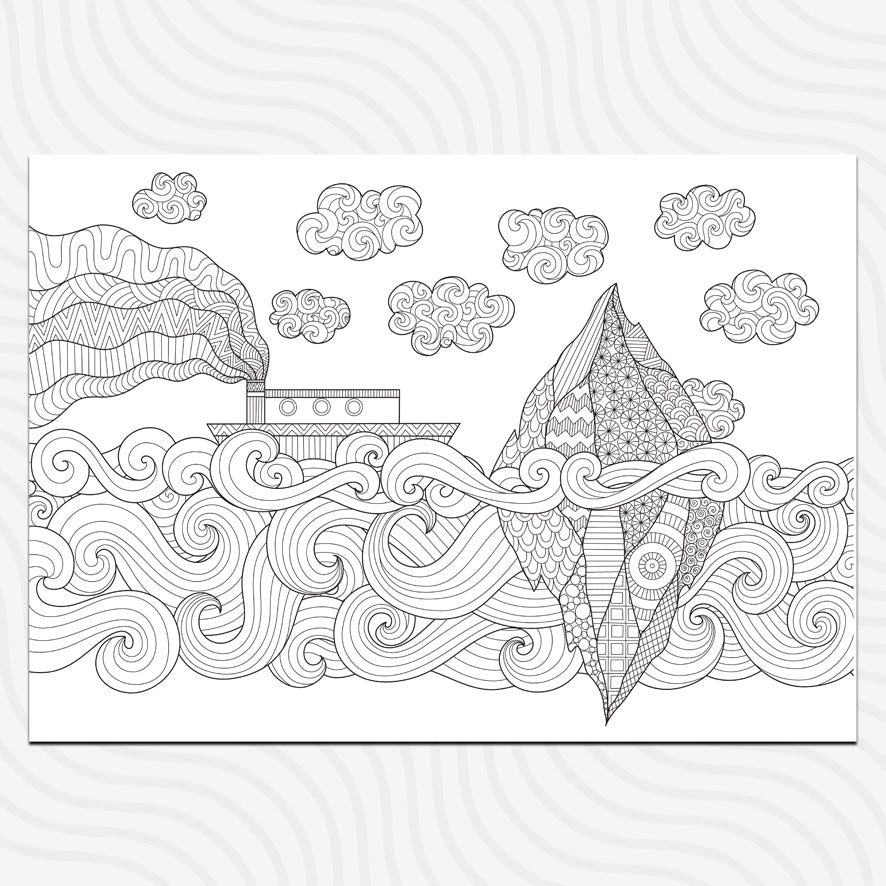 Sail Away Roll (100x70)