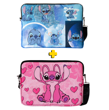 Stitch + Angel - Laptop Sleeve