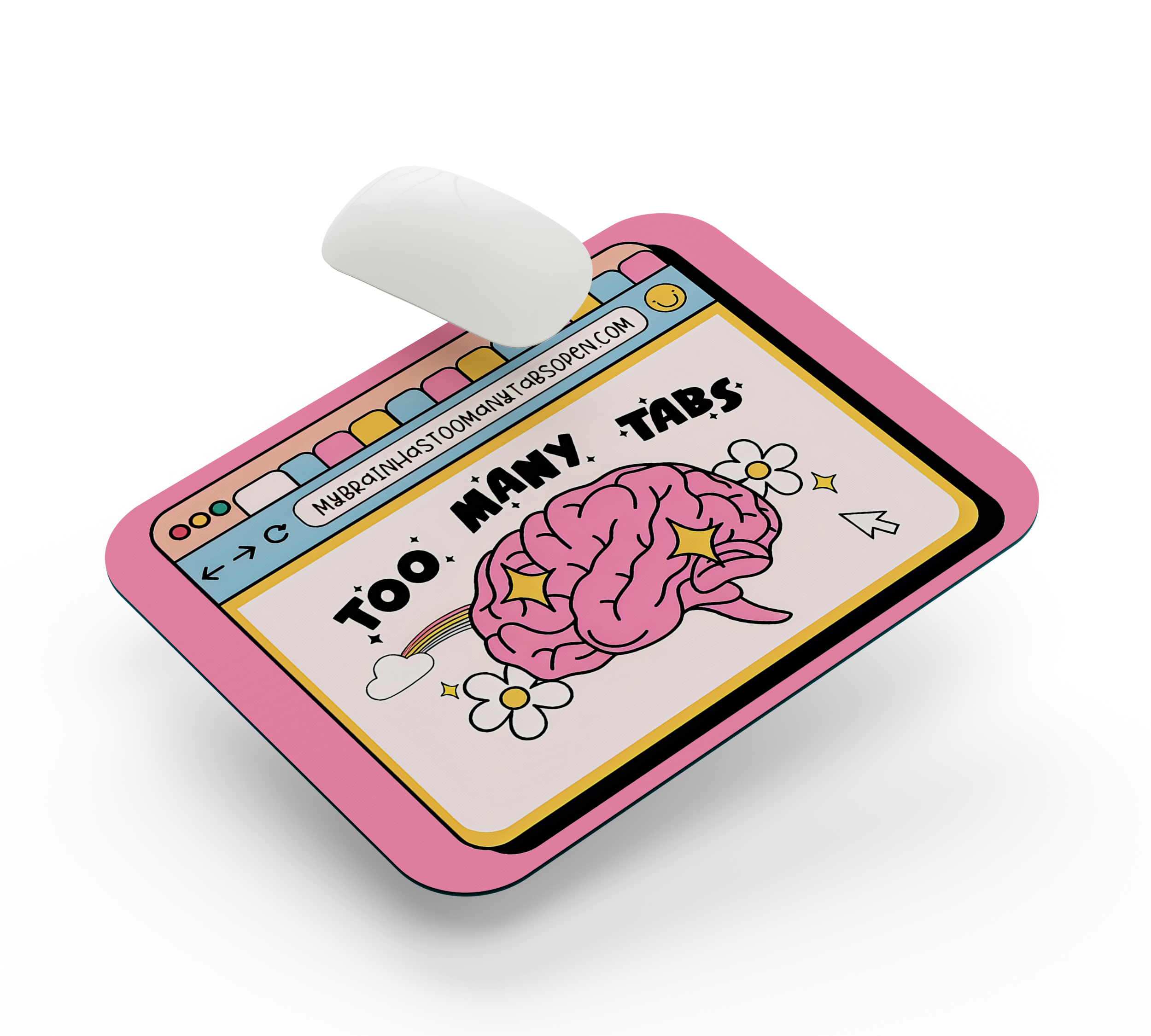 Too Many Tabs - Mouse Pad