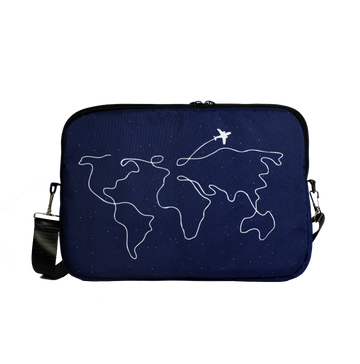 World Map - Laptop Sleeve